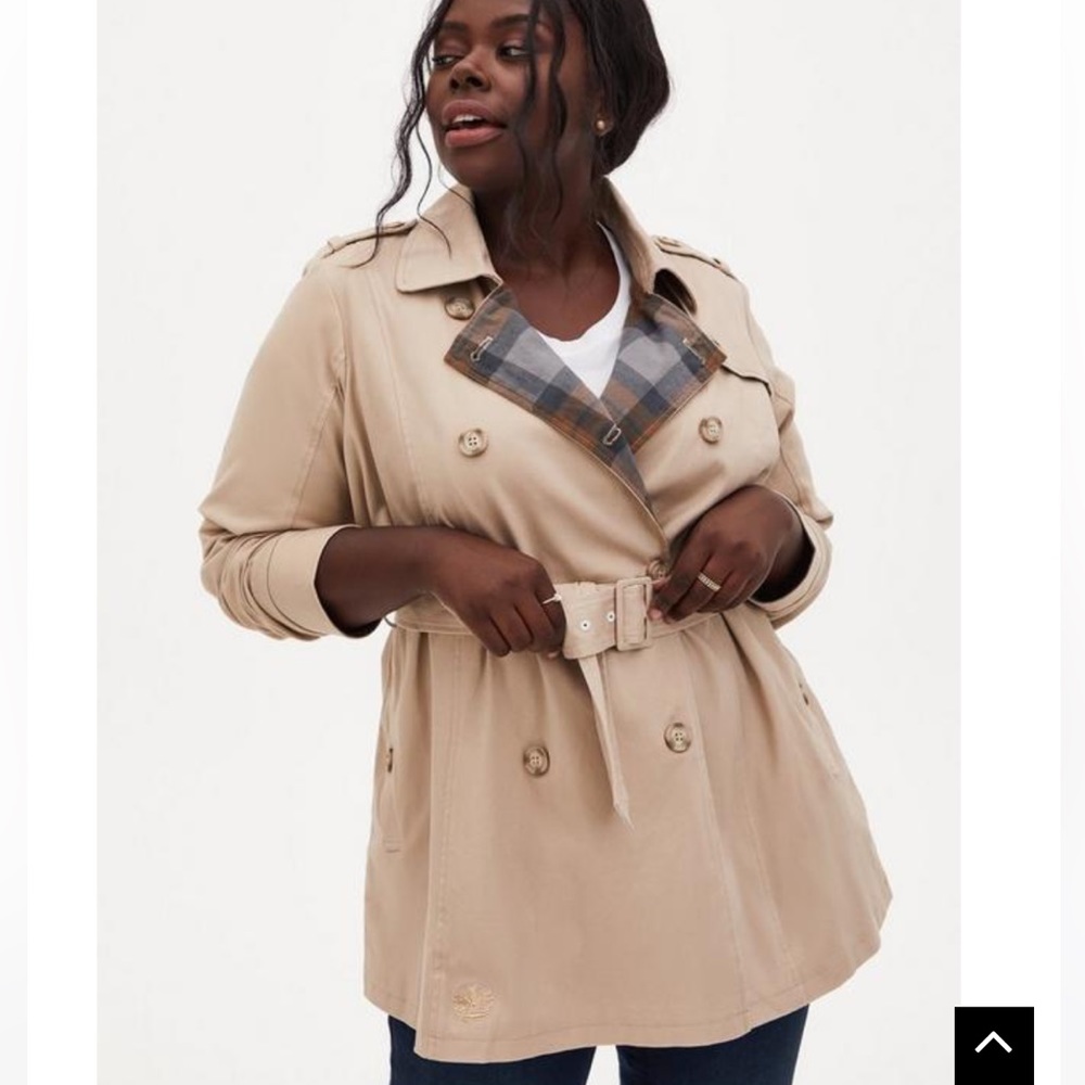 Torrid Outlander Trench Coat size 0